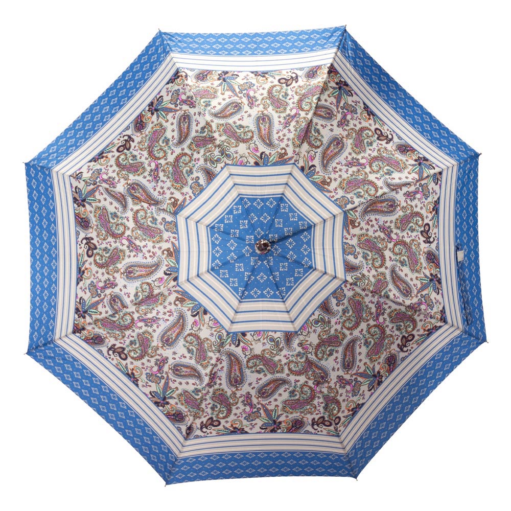 Ομπρέλα αυτόματη με σχέδια μπλε