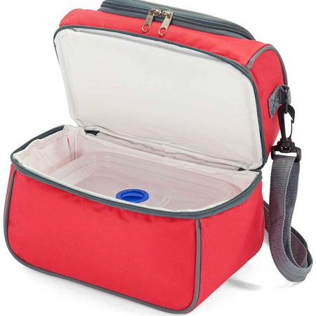 ΙΣΟΘΕΡΜΙΚΉ ΤΣΆΝΤΑ 6LT ΜΕ ΔΟΧΕΊΟ ΦΑΓΗΤΟΎ BENZI ΚΌΚΚΙΝΗ BZ5123