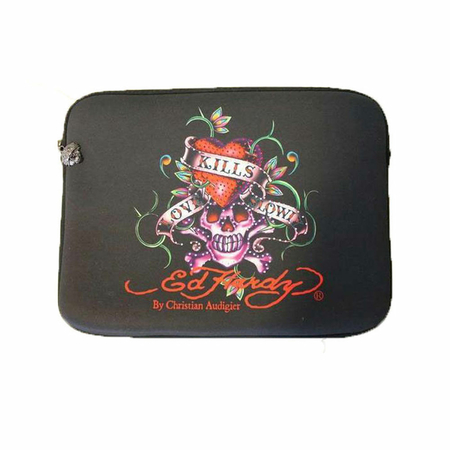 ΘΉΚΗ LAPTOP 13.3'' ED HARDY ORIGINAL SKULL BLACK