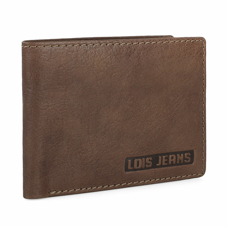ΠΟΡΤΟΦΌΛΙ ΑΝΔΡΙΚΌ ΔΕΡΜΆΤΙΝΟ LOIS 201401-02 ΚΑΦΈ ΑΝΟΙΧΤΌ