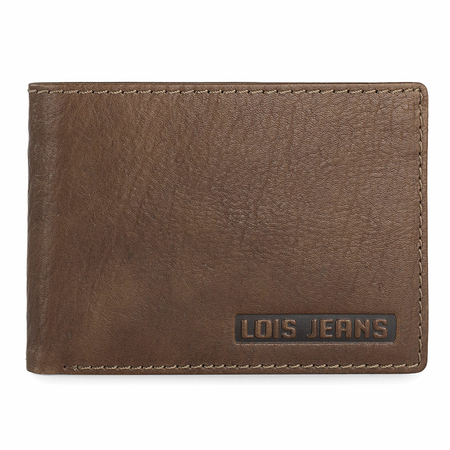 ΠΟΡΤΟΦΌΛΙ ΑΝΔΡΙΚΌ ΔΕΡΜΆΤΙΝΟ LOIS 201413-02 ΚΑΦΈ ΑΝΟΙΧΤΌ