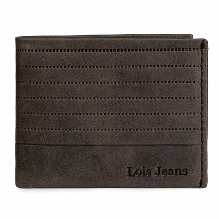 ΠΟΡΤΟΦΌΛΙ ΑΝΔΡΙΚΌ ΔΕΡΜΆΤΙΝΟ LOIS 202211-02 ΚΑΦΈ