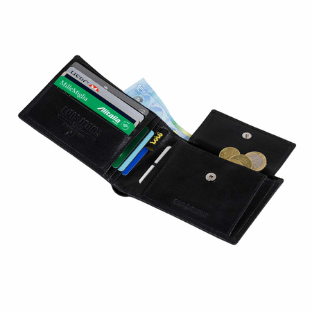 ΠΟΡΤΟΦΌΛΙ ΑΝΔΡΙΚΌ ΔΕΡΜΆΤΙΝΟ LOIS 202601-01 ΜΑΎΡΟ