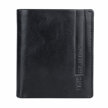 ΠΟΡΤΟΦΌΛΙ ΑΝΔΡΙΚΌ ΔΕΡΜΆΤΙΝΟ LOIS 202606-01 ΜΑΎΡΟ