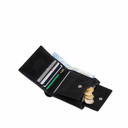 ΠΟΡΤΟΦΌΛΙ ΑΝΔΡΙΚΌ ΔΕΡΜΆΤΙΝΟ LOIS 202606-01 ΜΑΎΡΟ