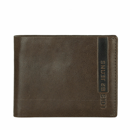 ΠΟΡΤΟΦΌΛΙ ΑΝΔΡΙΚΌ ΔΕΡΜΆΤΙΝΟ LOIS 202607-02 ΚΑΦΈ