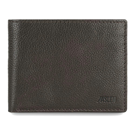ΠΟΡΤΟΦΌΛΙ ΑΝΔΡΙΚΌ ΔΕΡΜΆΤΙΝΟ JASLEN ΚΑΦΈ 204211-02