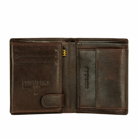 ΠΟΡΤΟΦΌΛΙ ΑΝΔΡΙΚΌ ΔΕΡΜΆΤΙΝΟ LOIS 202621-02 ΚΑΦΈ
