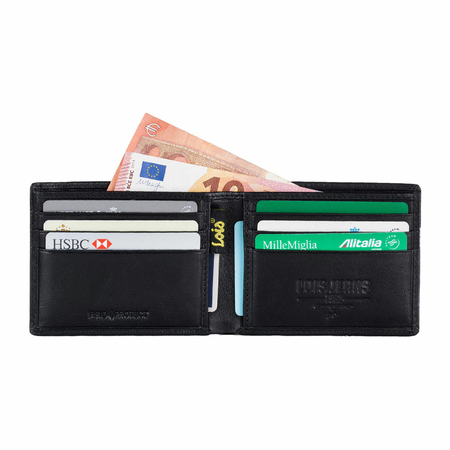 ΠΟΡΤΟΦΌΛΙ ΑΝΔΡΙΚΌ ΔΕΡΜΆΤΙΝΟ LOIS 202687-01 ΜΑΎΡΟ