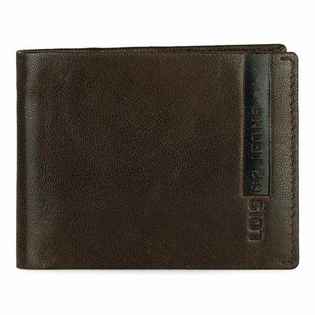 ΠΟΡΤΟΦΌΛΙ ΑΝΔΡΙΚΌ ΔΕΡΜΆΤΙΝΟ LOIS 202687-02 ΚΑΦΈ