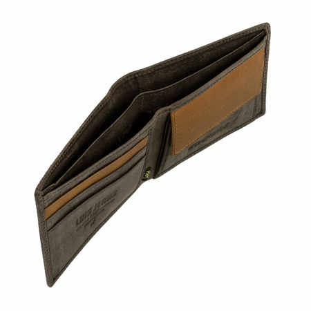 ΠΟΡΤΟΦΌΛΙ ΑΝΔΡΙΚΌ ΔΕΡΜΆΤΙΝΟ LOIS 202701-02 ΚΑΦΈ