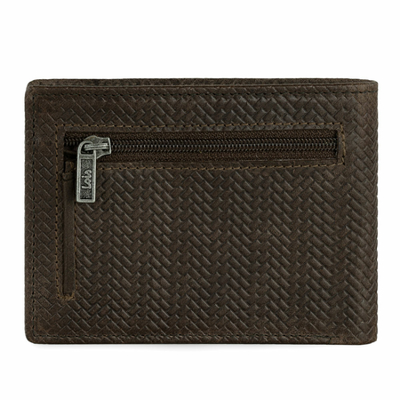 ΠΟΡΤΟΦΌΛΙ ΑΝΔΡΙΚΌ ΔΕΡΜΆΤΙΝΟ LOIS 202708-02 ΚΑΦΈ