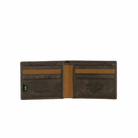 ΠΟΡΤΟΦΌΛΙ ΑΝΔΡΙΚΌ ΔΕΡΜΆΤΙΝΟ LOIS 202708-02 ΚΑΦΈ