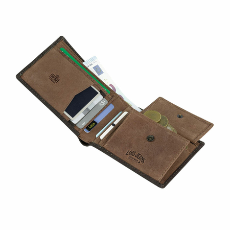 ΠΟΡΤΟΦΌΛΙ ΑΝΔΡΙΚΌ ΔΕΡΜΆΤΙΝΟ LOIS ΚΑΦΈ 202801-02