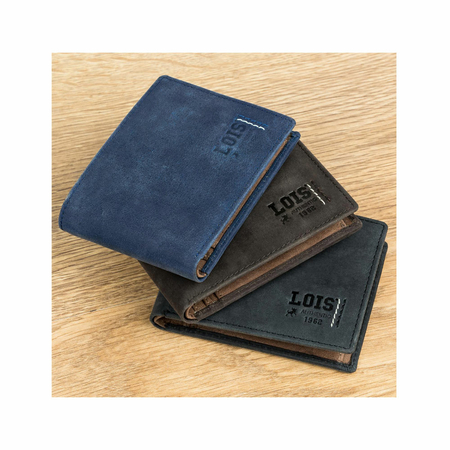 ΠΟΡΤΟΦΌΛΙ ΑΝΔΡΙΚΌ ΔΕΡΜΆΤΙΝΟ LOIS ΚΑΦΈ 202808-02