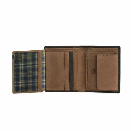 ΠΟΡΤΟΦΌΛΙ ΑΝΔΡΙΚΌ ΔΕΡΜΆΤΙΝΟ LOIS 202820-02 ΚΑΦΈ