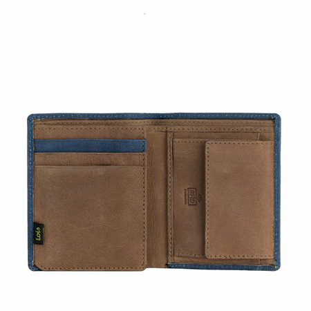 ΠΟΡΤΟΦΌΛΙ ΑΝΔΡΙΚΌ ΔΕΡΜΆΤΙΝΟ LOIS 202820-03 ΜΠΛΕ