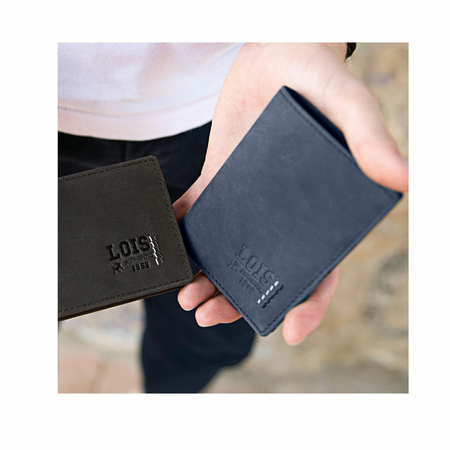 ΠΟΡΤΟΦΌΛΙ ΑΝΔΡΙΚΌ ΔΕΡΜΆΤΙΝΟ LOIS 202820-03 ΜΠΛΕ