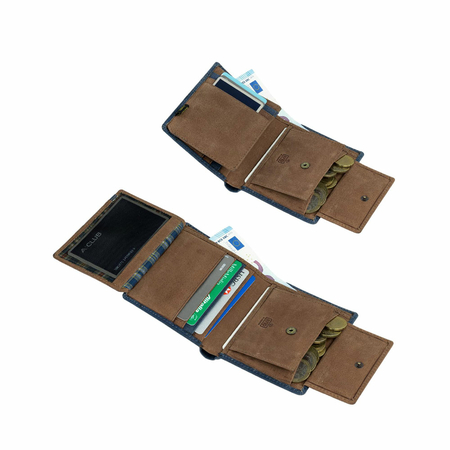 ΠΟΡΤΟΦΌΛΙ ΑΝΔΡΙΚΌ ΔΕΡΜΆΤΙΝΟ LOIS 202820-03 ΜΠΛΕ