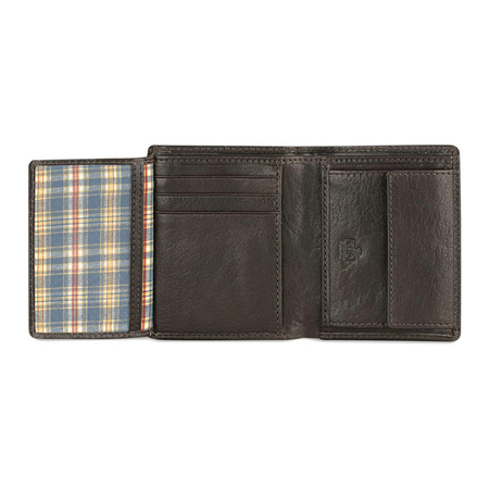 ΠΟΡΤΟΦΌΛΙ ΑΝΔΡΙΚΌ ΔΕΡΜΆΤΙΝΟ JASLEN ΚΑΦΈ 204220-02