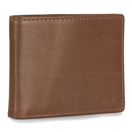 ΠΟΡΤΟΦΌΛΙ ΑΝΔΡΙΚΌ ΔΕΡΜΆΤΙΝΟ SKPAT 205301-03 ΚΑΦΈ ΑΝΟΙΧΤΌ