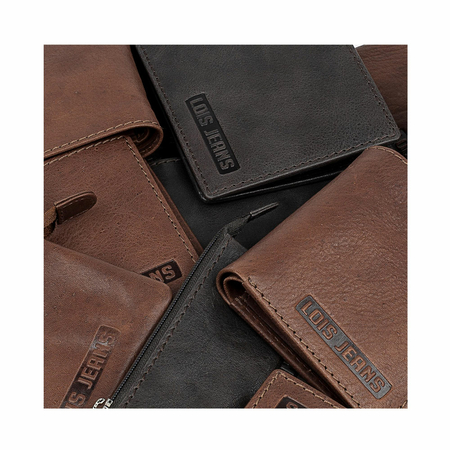 ΠΟΡΤΟΦΌΛΙ ΑΝΔΡΙΚΌ ΔΕΡΜΆΤΙΝΟ LOIS 201401-02 ΚΑΦΈ ΑΝΟΙΧΤΌ