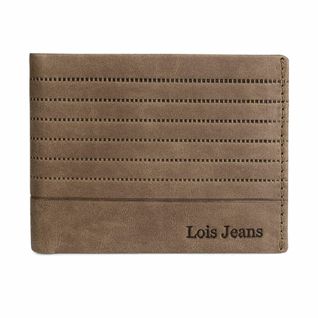 ΠΟΡΤΟΦΌΛΙ ΑΝΔΡΙΚΌ ΔΕΡΜΆΤΙΝΟ LOIS 202207-03 ΚΑΦΈ ΑΝΟΙΧΤΌ