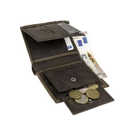 ΠΟΡΤΟΦΌΛΙ ΑΝΔΡΙΚΌ ΔΕΡΜΆΤΙΝΟ LOIS 202220-03 ΚΑΦΈ ΑΝΟΙΧΤΌ