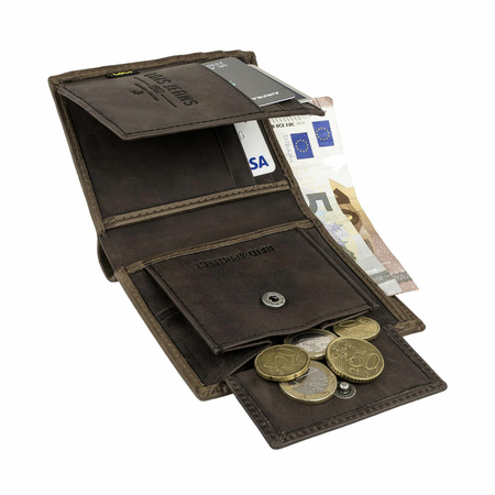 ΠΟΡΤΟΦΌΛΙ ΑΝΔΡΙΚΌ ΔΕΡΜΆΤΙΝΟ LOIS 202220-02 ΚΑΦΈ