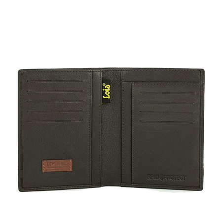 ΠΟΡΤΟΦΌΛΙ ΑΝΔΡΙΚΌ ΔΕΡΜΆΤΙΝΟ LOIS 202317-02 ΚΑΦΈ