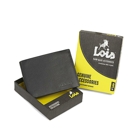 ΠΟΡΤΟΦΌΛΙ ΑΝΔΡΙΚΌ ΔΕΡΜΆΤΙΝΟ LOIS 205208-02 ΚΑΦΈ