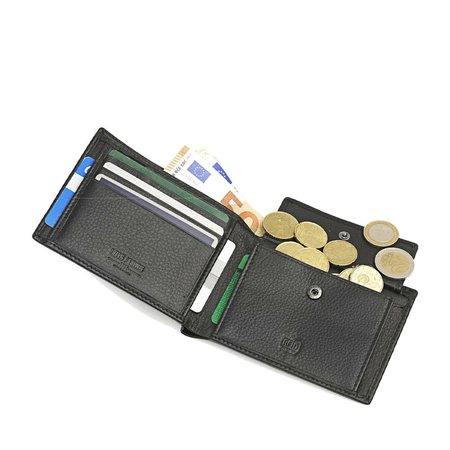 ΠΟΡΤΟΦΌΛΙ ΑΝΔΡΙΚΌ ΔΕΡΜΆΤΙΝΟ LOIS 205208-02 ΚΑΦΈ