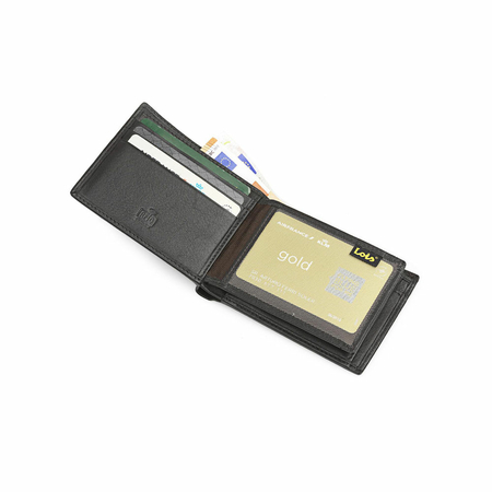 ΠΟΡΤΟΦΌΛΙ ΑΝΔΡΙΚΌ ΔΕΡΜΆΤΙΝΟ LOIS 205211-02 ΚΑΦΈ