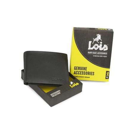 ΠΟΡΤΟΦΌΛΙ ΑΝΔΡΙΚΌ ΔΕΡΜΆΤΙΝΟ LOIS 205211-02 ΚΑΦΈ