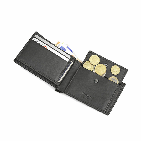 ΠΟΡΤΟΦΌΛΙ ΑΝΔΡΙΚΌ ΔΕΡΜΆΤΙΝΟ LOIS 205211-02 ΚΑΦΈ