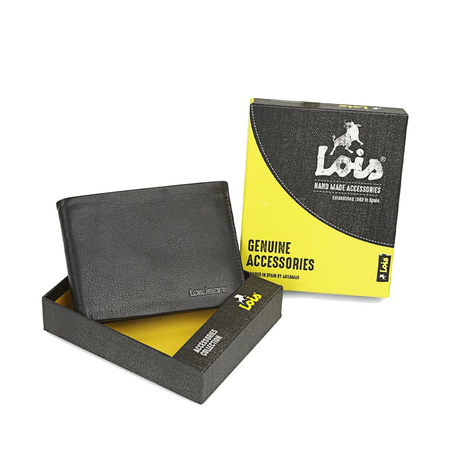 ΠΟΡΤΟΦΌΛΙ ΑΝΔΡΙΚΌ ΔΕΡΜΆΤΙΝΟ LOIS 205228-02 ΚΑΦΈ