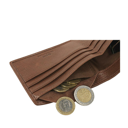 ΠΟΡΤΟΦΌΛΙ ΑΝΔΡΙΚΌ ΔΕΡΜΆΤΙΝΟ SKPAT 205301-03 ΚΑΦΈ ΑΝΟΙΧΤΌ