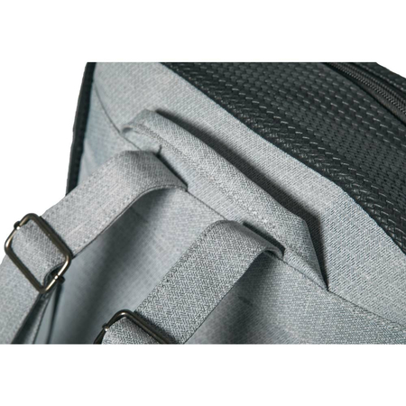 ΣΑΚΊΔΙΟ ΜΕ ΘΉΚΗ LAPTOP 14" DAVIDTS ΓΚΡΙ/ΜΑΎΡΟ 240090-20