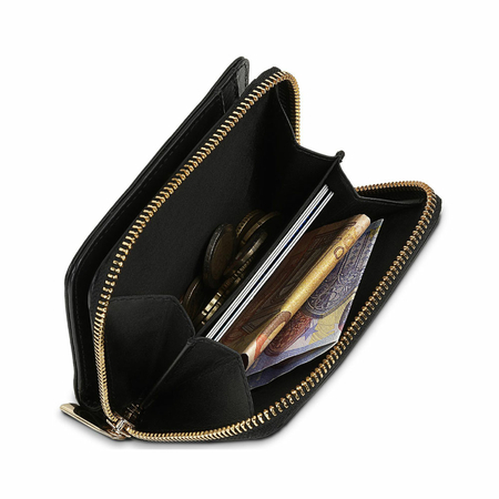 ΠΟΡΤΟΦΌΛΙ ΔΕΡΜΆΤΙΝΟ ΓΥΝΑΙΚΕΊΟ JASLEN ΜΑΎΡΟ 204727-01