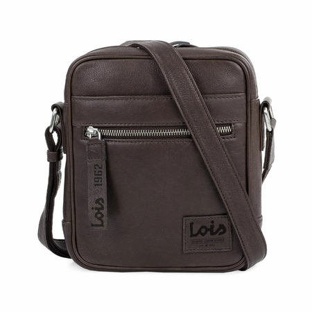 ΤΣΑΝΤΆΚΙ ΏΜΟΥ ΔΕΡΜΆΤΙΝΟ LOIS ΚΑΦΈ 305921-02