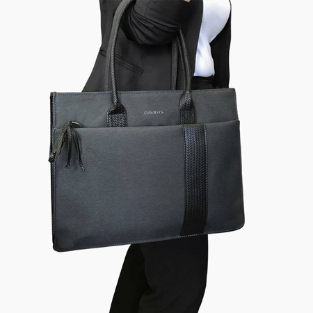 ΤΣΆΝΤΑ LAPTOP - ΧΑΡΤΟΦΎΛΑΚΑΣ 15,6" DAVIDTS ΜΑΎΡΟ 240085-34