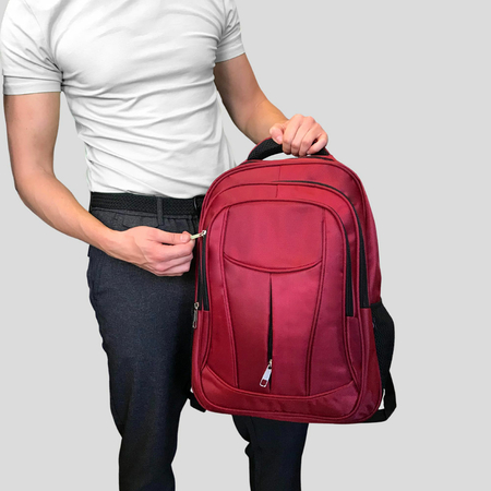 ΣΑΚΊΔΙΟ ΜΕ ΘΉΚΗ LAPTOP 15,6'' BENZI ΚΌΚΚΙΝΟ BZ5237