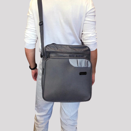 ΤΣΆΝΤΑ ΏΜΟΥ BENZI ΓΚΡΙ BZ5407