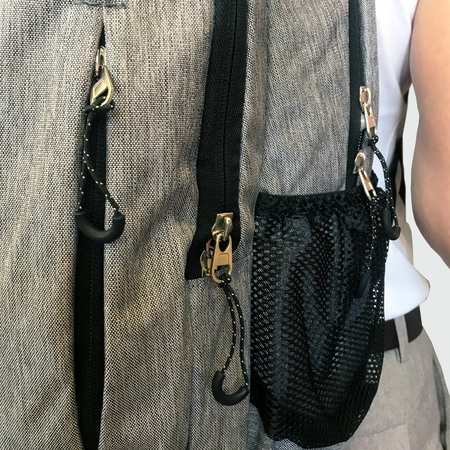 ΣΑΚΊΔΙΟ ΜΕ ΘΉΚΗ LAPTOP 15,6" BENZI ΓΚΡΙ BZ5529