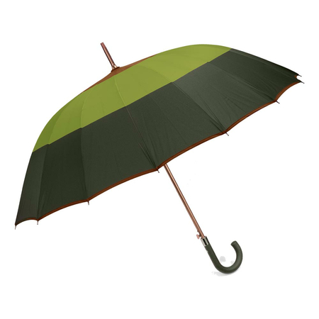 ομπρέλα αυτόματη μπαστούνι πράσινη λαδί