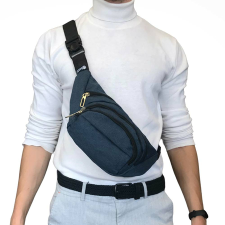 ΤΣΑΝΤΆΚΙ ΜΈΣΗΣ BENZI ΜΠΛΕ BZ5543