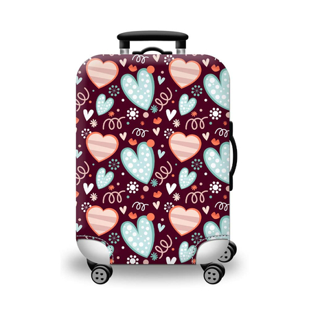 Κάλυμμα Βαλίτσας Hearts Medium