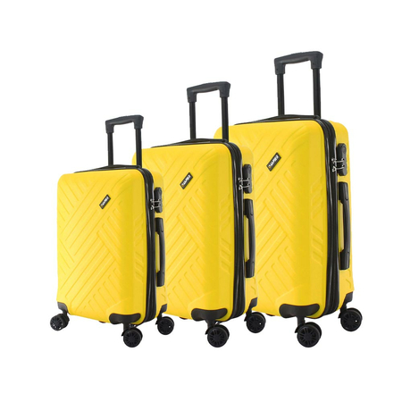 Σετ 3 βαλίτσες κίτρινο