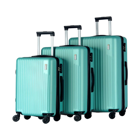 Σετ 3 Βαλίτσες Tiffany Blue