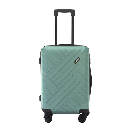 Βαλίτσα Καμπίνας Tiffany Blue με 4 διπλές ρόδες και κλειδαριά με συνδυασμό